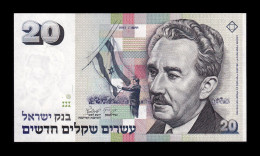 Israel 20 Sheqalim 1993 Pick 54c Sc Unc - Israel