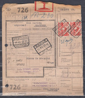 Vrachtbrief Met Stempel JEMEPPE FROIDMONT - Documenten & Fragmenten