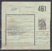Vrachtbrief Met Stempel DENDERHOUTEM - Documenten & Fragmenten