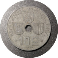 Monnaie Belgique - 1942 - 10 Centimes - Léopold III -  Jespers Belgique-Belgie - 10 Centesimi