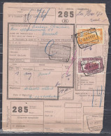 Vrachtbrief Met Stempel LESSINES N°1 MAGASIN - Documentos & Fragmentos