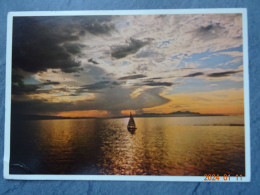 FANTASTIC SUNSET OVER THE GREAT SALT LAKE - Salt Lake City