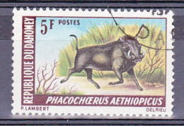 02  Phacochère  République Du Dahomey  Oblitéré - Game