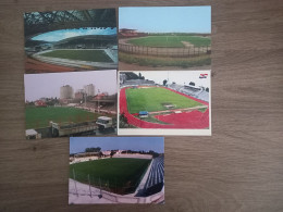 Croatie Lot De 5 Cartes De Stade - Calcio