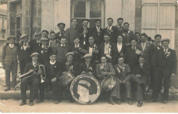 CPA Photo Groupe Fanfare-Classe 1934-35-Conscrits-TRES RARE       L2551 - Demonstrations