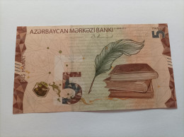 Billete De Azerbaiyán De 5 Manat, Año 2020, Serie A, UNC - Azerbaïjan