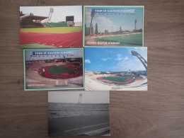 Hongrie Lot De 5 Cartes De Stade - Calcio