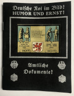 Livret Rare Avec 19 Billets Allemands Notgeld Années 1920 - BREMEN Deutsche Amerika Woche - Andere & Zonder Classificatie