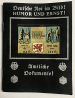 Livret Rare Avec 19 Billets Allemands Notgeld Années 1920 - BREMEN Deutsche Amerika Woche - Autres & Non Classés
