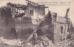 Stefanaconi La Casa Parrocchiale Terremoto Nelle Calabrie Settembre 1905 - Modiano & G. - Sonstige & Ohne Zuordnung