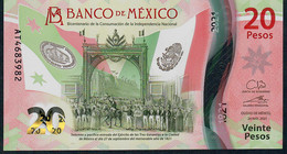 MEXICO NLPb = B726b 20 PESOS  24 MAY 2021 #AT Signature 12 UNC. - Mexiko