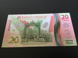 MEXICO NLP =B726c 20 Pesos 5 October 2021 #AV UNC. - Mexico