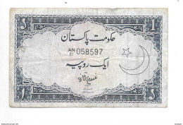 *pakistan 1 Rupee 1975-81     24a - Pakistán