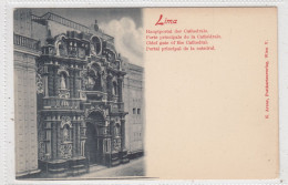 Lima. Porte Principal De La Cathédrale. * - Pérou