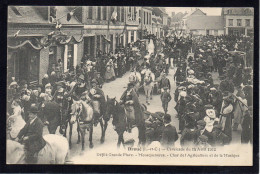 41 DROUE - Cavalcade Du 14 Avril 1912 - Défilé Grande Place - Mousquetaires - Char De L'Agriculture Et De La Musique - Droue