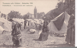 Parghelia Accampamento Della Popolazione Terremoto Nelle Calabrie Settembre 1905 - Modiano & G. - Otros & Sin Clasificación