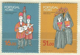 Azores MNH Pair - Costumes