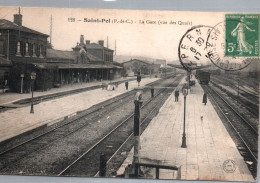 St Pol : La Gare (vue Des Quais) - Saint Pol Sur Mer