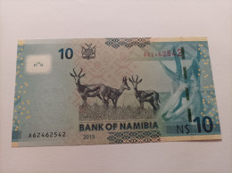 Billete De Namibia De 10 Dólares, Serie A, Año 2014, UNC - Namibie