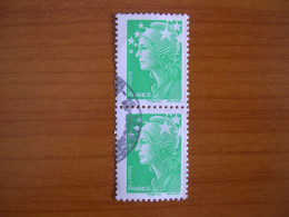 France Obl   Marianne N° 4229 Cachet Rond Noir Paire - 2008-2013 Marianne Of Beaujard