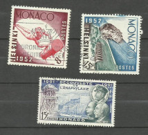 Monaco N°390, 391, 396 Cote 5.30€ - Used Stamps