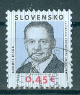 SLOVAQUIE - N°644 Oblitéré - Personnalité. Centenaire De La Naissance De Pavol Horov (1914-1975) - Used Stamps