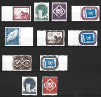 ONU NEW YORK. N°1-11 De 1951. Série Courante. - Unused Stamps