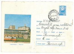 IP 73 A - 01123 BUS, CONSTANTA, Romania - Stationery - Used - 1973 - Bus