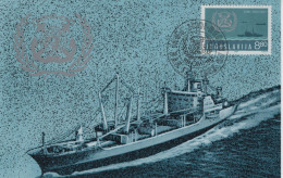 Yougoslavie - N°1859 - Organisation Maritime - Carte Maximum - Maximumkarten