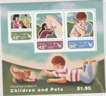Nieuw Zeeland 2005, Postfris MNH, Children And Pets - Nuovi
