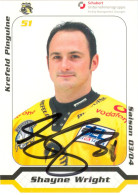 Autogramm Eishockey AK Shayne Wright Krefeld Pinguine 03-04 KEV ZSC Lions Zürich EC Kassel Huskies Eisbären Regensburg - Invierno