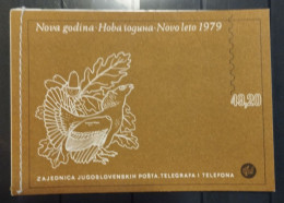 Carnet Faune Et Flore 1979 1er Carnet Yougoslavie - Postzegelboekjes