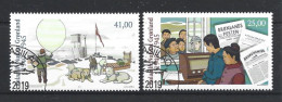 Greenland 2019 Life During WWII Y.T. 782/783 (0) - Used Stamps