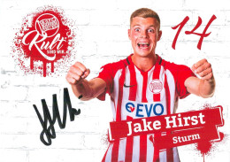 AK Jake Hirst Offenbacher Kickers 18-19 OFC Offenbach Am Main Bad Nauheim FC Gießen FSV Frankfurt Ober-Wöllstadt FFM - Authographs