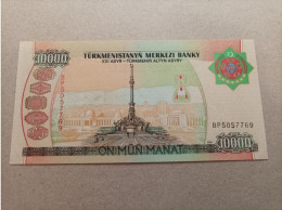 Billete De TURKMENISTAN, De 10000 MANAT, Año 2003, UNC - Turkménistan