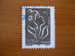 France Obl   Marianne N° 3754 Cachet Rond Bleu - 2004-2008 Marianna Di Lamouche