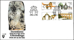 Afrique Du Sud Venda 1993 Y&T 261 à 264. FDC, Les Inventions. Outils Préhistoriques - Vor- Und Frühgeschichte