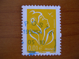 France Obl   Marianne N° 3731A  Cachet Rond Bleu - 2004-2008 Marianne (Lamouche)