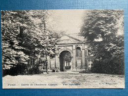 FOREST  Entrée De L'Ancienne Abbaye  Vue Intérieure - Vorst - Forest