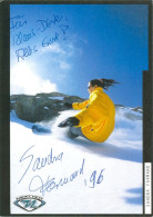 Autogramm AK Snowboarderin Sandra Sandy Farmand 1996 St. Tönis Tönisvorst Snowboardcross Weltmeisterin Olympia Sankt - Autografi