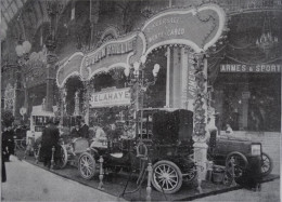 Automobile Salon 1903 Stand GOBRON BRILLIE Beau  Format - Autorennen - F1