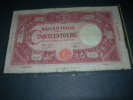 Italia, 500 Lire 1943. - 500 Lire