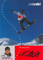 Autogramm AK Snowboarder Marco Huser Swissski 05-06 Leuggelbach Glarus Süd Suisse Switzerland Schweiz Olympia Sport - Autografi