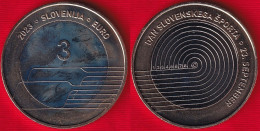 Slovenia 3 Euro 2023 "Day Of Sport" BiMetallic UNC - Eslovenia