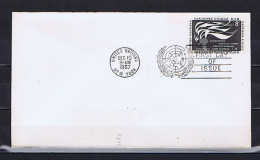 UN NY 1957: FDC Michel 65 - FDC