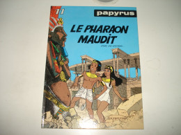 C37 / Papyrus N° 11 " Le Pharaon Maudit " - E.O Aout 1988 - Superbe état - Papyrus