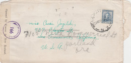 New Zealand Censored Cover Mailed - Lettres & Documents