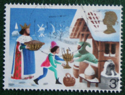 Natale Weihnachten Xmas Noel Kerst (Mi 643) 1973 Used Gebruikt Oblitere ENGLAND GRANDE-BRETAGNE GB GREAT BRITAIN - Usati