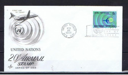 UN NY 1968: FDC Michel 202 - FDC