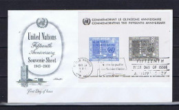 UN NY 1960: FDC Michel Block 2 (1) - FDC